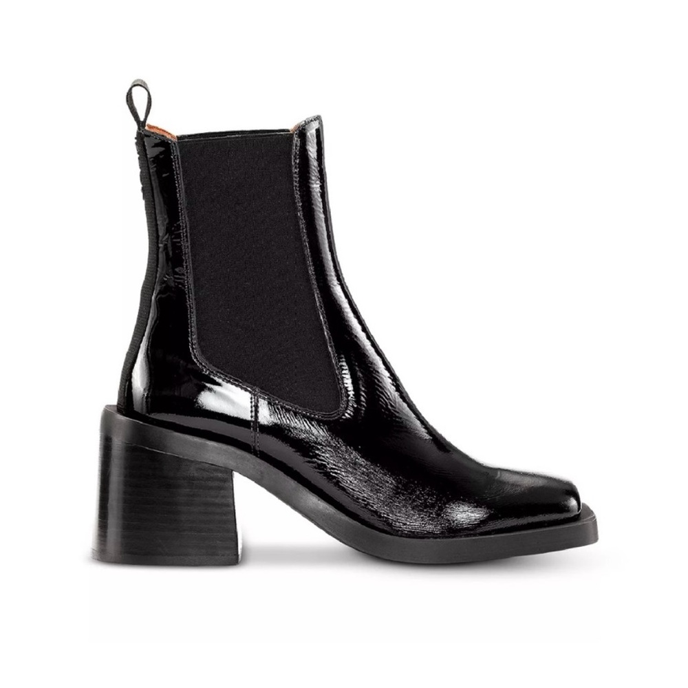 Ganni Patent Leather Boots